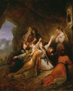 Ary Scheffer Greek Women Imploring at the Virgin of Assistance Spain oil painting artist
